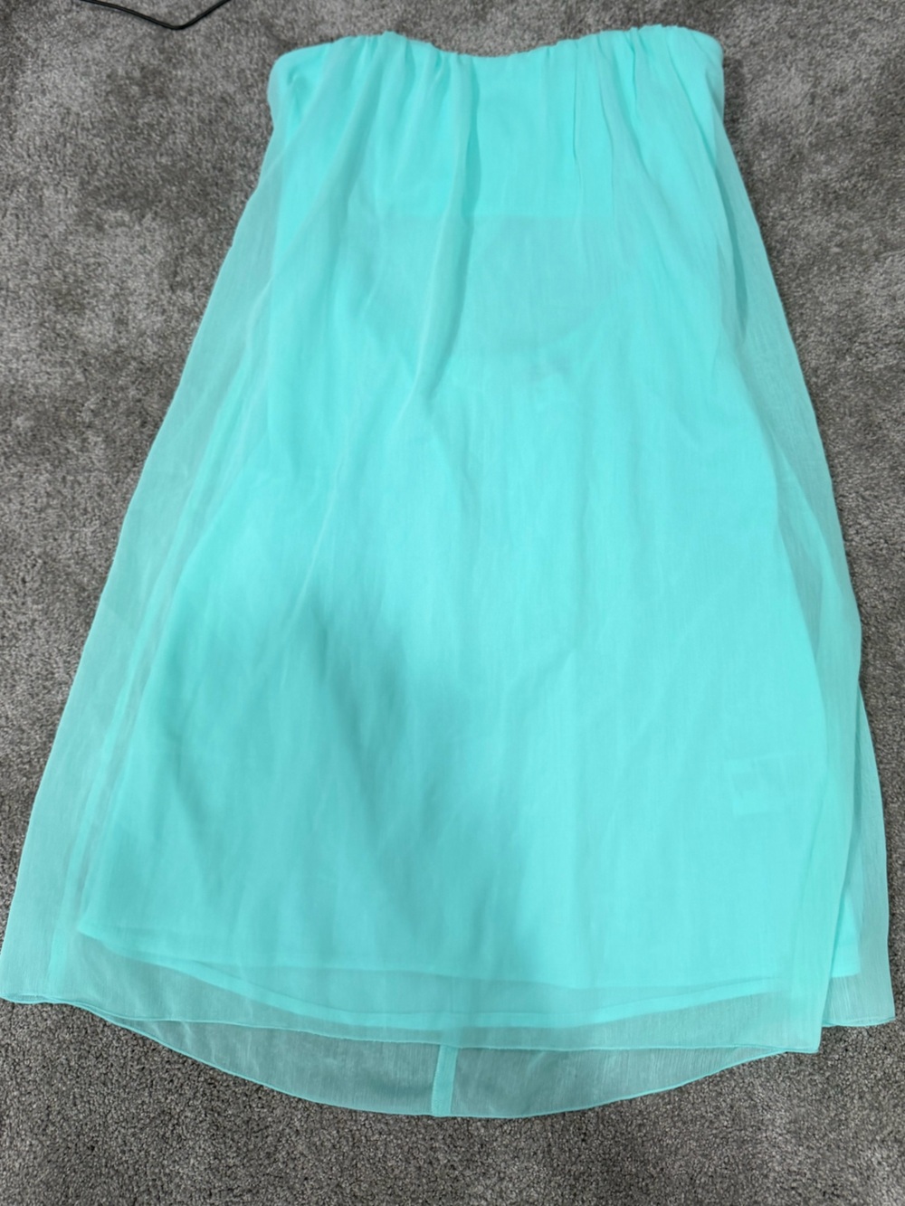 VENUS Light Aqua strapless dress